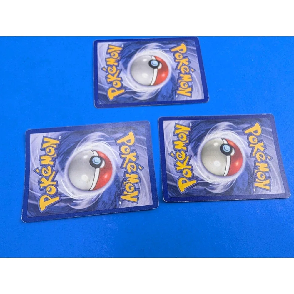 Lot of 3 Vintage Pokemon Holo Cards Dugtrio Vileplume Kangaskhan